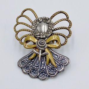Vintage Angel Pin Brooch